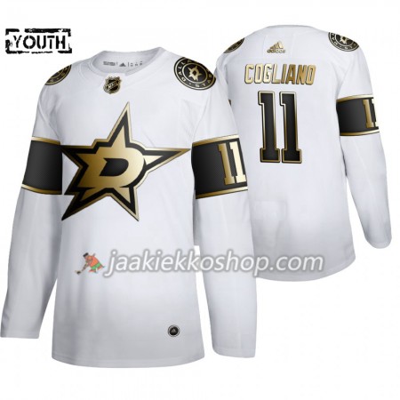 Lapsille NHL Dallas Stars Pelipaita Andrew Cogliano 11 Adidas 2019-20 Golden Edition Valkoinen Authentic